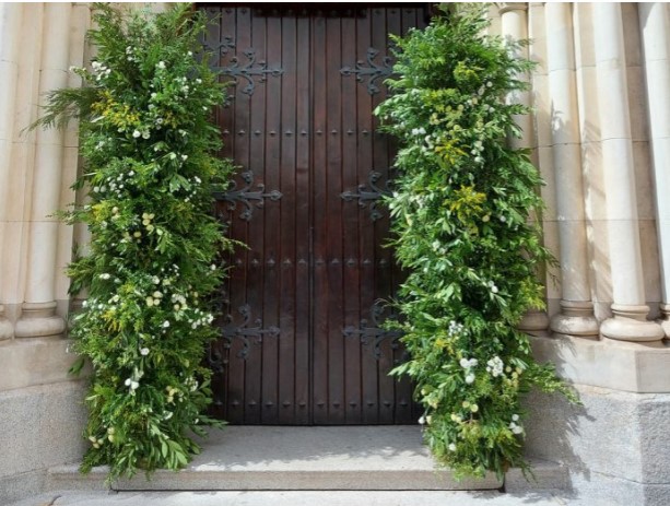Verde y elegante Cómo integrar un jardín vertical en tu boda.