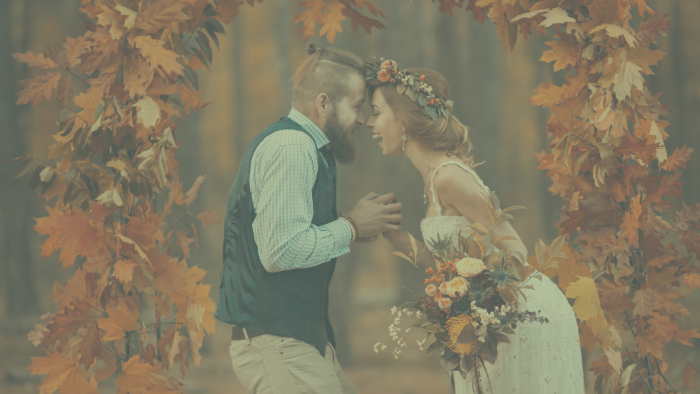 Decorar una boda con flores en Otoño