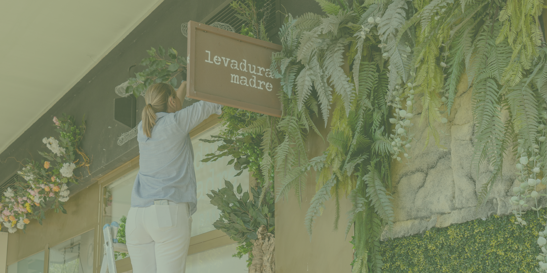 Decorar-un-local-con-flores Consjos para decorar un local con flores